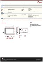10.1" NXP i.MX6 S Series HMI Panel PCW10FA3S-PCH2-POE-2