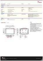 10.1" NXP i.MX6 S Series HMI Panel PCW10FA3S-PCH2LB-2