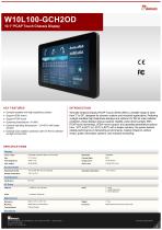 10.1" PCAP Touch Chassis Display W10L100-GCH2OD-1