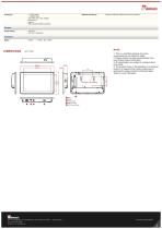 10.1" PCAP Touch Chassis Display W10L100-GCH2OD-2