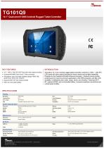 10.1” Qualcomm® 6490 Android Rugged Tablet Controller TG101Q9