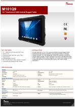10.1” Qualcomm® 6490 Android Rugged Tablet M101Q9-1
