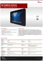 10.1" Qualcomm Snapdragon™ 660 E Series HMI Panel PC W10IQ3S-EHH2-1