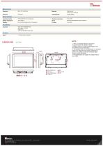 10.1" Qualcomm® Snapdragon™ 660 G-WIN GC-Series Front IP65 PCAP Panel PC W10IQ3S-GCH2-2
