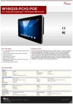 10.1" Qualcomm Snapdragon™ 660 S Series HMI Panel PCW10IQ3S-PCH2-POE-1