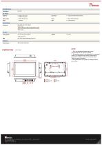 10.1" Qualcomm Snapdragon™ 660 S Series HMI Panel PCW10IQ3S-PCH2-POE-2