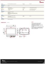 10.1" S Series HMI Panel PC with ARM A78 + A55 Processor W10MG3S-PCH2-POE-2