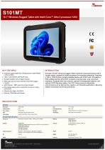 10.1" Windows Rugged Tablet with Intel® Core™ Ultra 5 processor 125U S101MT-1