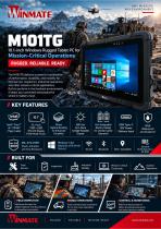 10.1" Windows Rugged Tablet PC with Intel® Core™ i5-1135G7 M101TG