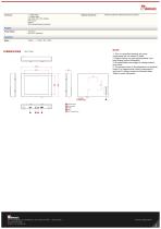 10.4" Chassis Display R10T600-CHP3-2