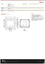 10.4" Front IP65 Display R10L100-IPP3-2