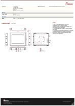 10.4" Front IP65 Display R10L100IPT2-2