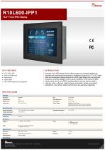 10.4" Front IP65 Display  R10L600-IPP1