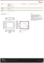 10.4" Front IP65 Display  R10L600-IPP1-2