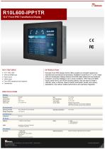 10.4" Front IP65 Transflective Display  R10L600-IPP1TR 