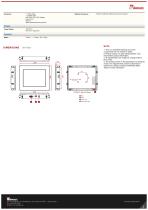10.4" Front IP65 Wide Temperature Display  R10L100-IPA1WT-2