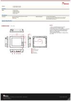 10.4" G-WIN VM Series Display R10L600-VMP1-2