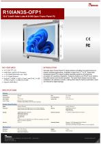 10.4" Intel® Alder Lake-N N150 Open Frame Panel PC R10IAN3S-OFP1