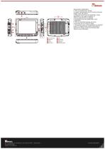 10.4" Intel Atom® x6413E Vehicle Mounted Computer Defence Panel PC FM10E-VML-3