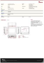 10.4" Intel® Celeron® N2930 Chassis Wide Temperature Panel PC R10IP7T-CHA1WT-2