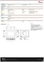 10.4" Intel® Celeron® N6211 Chassis Panel PC R10IE3S-CHT2-2