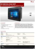 10.4" Intel® Celeron® N6211 Chassis Wide Temperature Panel PC R10IE3S-CHA1WT-1