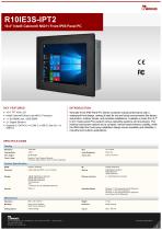 10.4" Intel® Celeron® N6211 Front IP65 Panel PC R10IE3S-IPT2-1