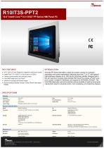 10.4" Intel® Core™ i5-1135G7 PP Series HMI Panel PC R10IT3S-PPT2-1