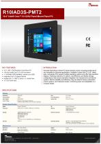 10.4" Intel® Core™ i5-1235U Panel Mount Panel PC R10IAD3S-PMT2-1
