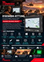 10.4" Intel® Core™ i5-8265U Defence Ultra Rugged Tablet R10IW8M-RTT2ML