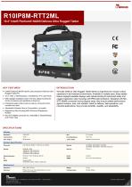 10.4" Intel® Pentium® N4200 Defence Ultra Rugged Tablet R10IP8M-RTT2ML-1