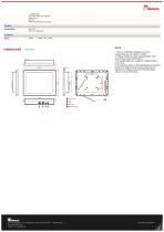10.4" Multi-Touch Chassis Industrial LCD Monitor R10L100-PCT2(HB)-2