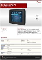 10.4" Panel Mount Display R10L600-PMP1-1