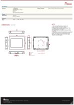 10.4" Panel Mount Display R10L600-PMP1-2