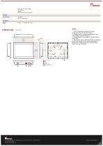 10.4" PCAP Touch Chassis Display R10L100-PCT2OD-2