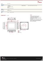 10.4" PCAP Touch Panel Mount Display R10L100-PPT2OD-2