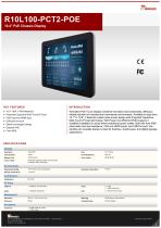 10.4" PoE Chassis Display R10L100PCT2POE