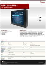 10.4" Rear Mount Display R10L600-RMP1-1