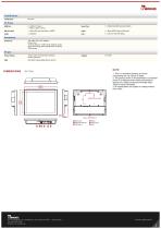 12.1" ARM A53 S Series HMI Panel PC R12IM3S-PCM2-POE-2