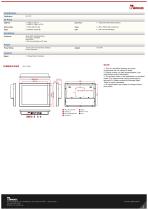 12.1" ARM A78 + A55 G-WIN GC-Series Front IP65 PCAP Panel PC R12MG3S-GCM2-2