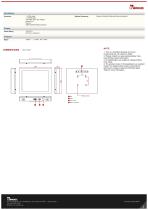 12.1" Chassis Display R12T600-CHL1-2