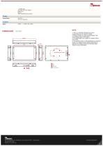 12.1" Chassis Display W12L100-CHM9-2