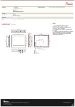 12.1" Front IP65 Wide Temperature Display  R12L600-IPM2WT -2