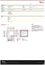 12.1" High Brightness Marine Monitor R12L600-MRM2HB-2