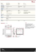 12.1" Intel® Core™ i5-1135G7 Front IP65 Panel PC R12IT3S-IPM2-2