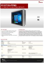 12.1" Intel® Core™ i5-1135G7 PP Series HMI Panel PC R12IT3S-PPM2-1