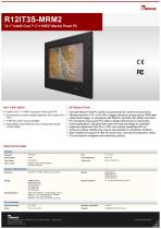 12.1" Intel® Core™ i7-1165G7 Marine Panel PC R12IT3S-MRM2-1