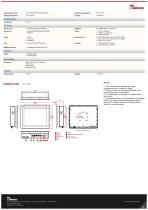 12.1" Intel® Pentium® N4200 PP Series HMI Panel PC R12IP7T-PPM2-2