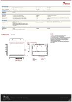 12.1" Intel® Pentium® N4200 S Series HMI Panel PC R12IP3S-PCM2-POE-2