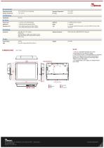 12.1" Intel® Pentium® N4200 S Series HMI Panel PC R12IP3S-PCM2AC-POE-2